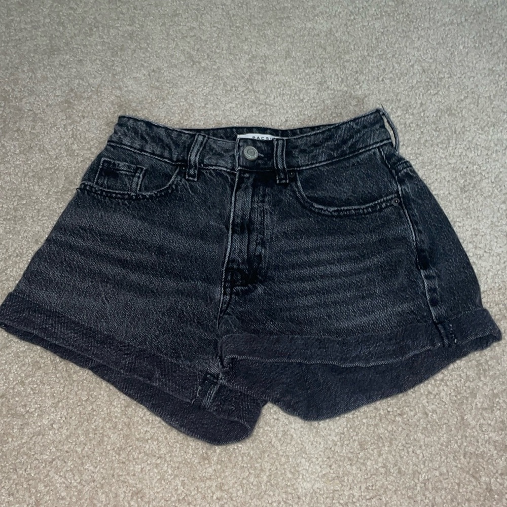 Pacsun black mom shorts